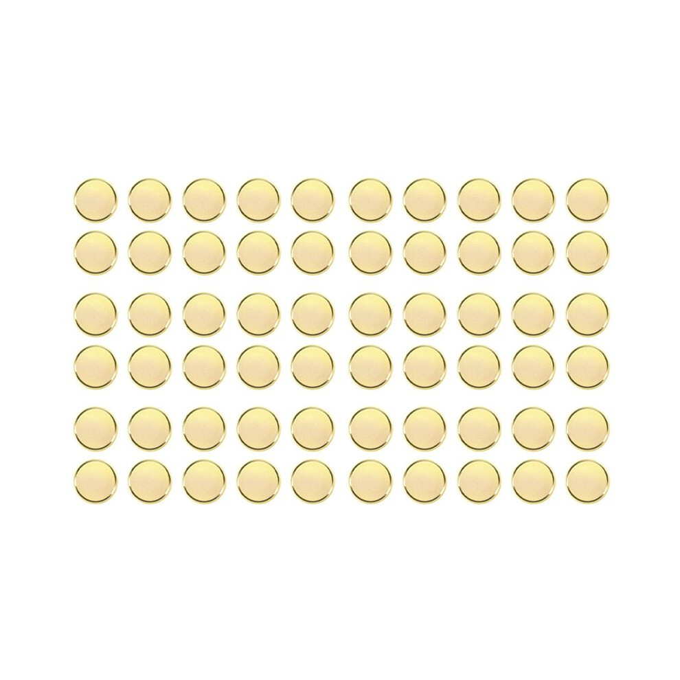 60Pcs Brass Laser Engraving Blanks Blank Challenge Frosted Coin With Acrylic Protection Box - 40Mm For Diy Crafts 6034127417872