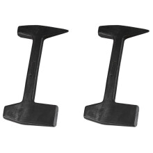 2X Herramientas de Granjeros de Acero de Alto Carbono Cortador de Remache de Tampón de Pezuña para Accesorios de Cuidado de Caballos Herramienta de