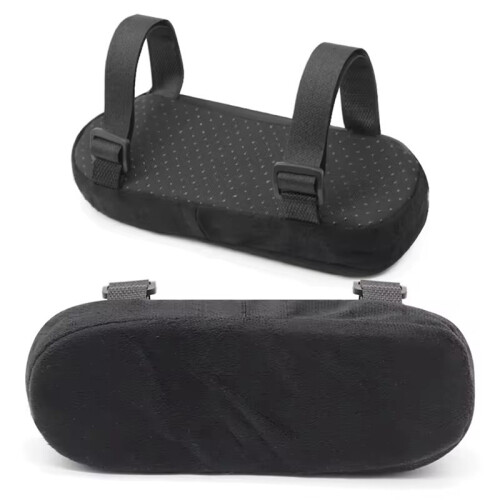 4X Memory Foam Office Chair Armrest Pads, Comfortable Elbow Cushion Covers Supportive Arm Pad 1