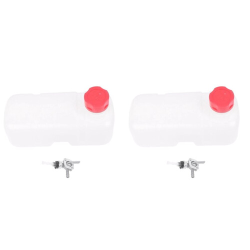 2X del Plastbränsletankenhet för Kinesiska E43 Filterlockventil Krankranpumpdelar