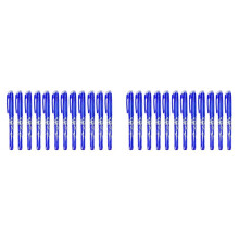 Raderbar Kulspetspenna, 24 St Blå Suddpenna, 0,5 mm PåFyllningsbar Suddgummipenna, Raderbar Rollerball