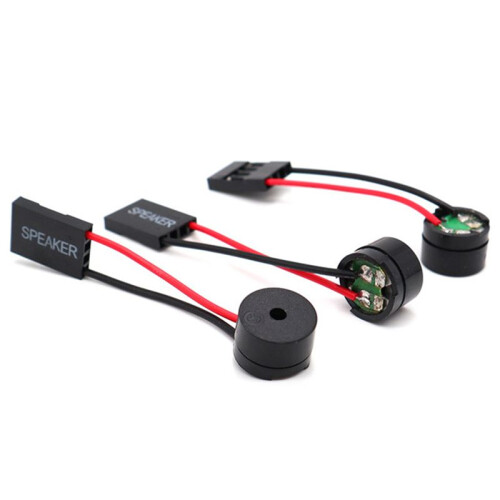 40 Stuks PC Moederbord  Luidspreker Desktop Computer Beschermhoes DIY Interne Code  Plug Zoemer 1