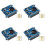 4X Waveshare POE HAT (C) for Raspberry Pi 4B/3B+, Power over Ethernet HAT, Support IEEE 802.3Af/At-Compliant Network 1