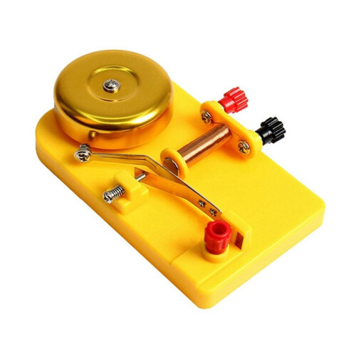 2X Electromagnetism Electric Bell Experiment Kit Physics Electromagnetic Relay Electromagnet Children Scientific 1