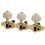 3X Classical Guitar Tuning Peg Acoustic Guitar Tuners 1:18 Tuning Key 3 Left 3 Right Guitars Knobs Replacement 7