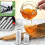 8PCS Tea Infusers for Loose Tea,Tea Filter with Lid,Stainless Steel Tea Strainer with Chain Hook,Large Tea Strainer 6