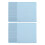 Chiffons de polissage de bijoux Double face de qualité-Bleu 1