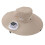 Breathable Solar Panel Cooling Hat With Rechargeable Fan-Khaki 1