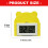 Reliable Plastic Digital Thermometers Hygrometer For-Yellow 4