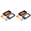 2X Shell para Placa de Desenvolvimento de Display LCD T-Display-S3 de 1,9 Polegadas Capa Protetora para Proteção Do T-Display-S3 A 1