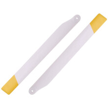 2 Par RC Helicóptero de Juguete Actualización C138 Rotor Ala Conjunto para RC Era C138 Campana 206 1:33 RC Helicóptero de Juguete Piezas Amarillo