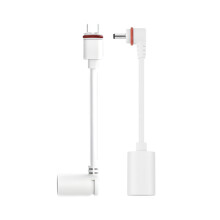 Betrouwbare stroomoverdracht USB C-aanpassingskabelpaar Werkt