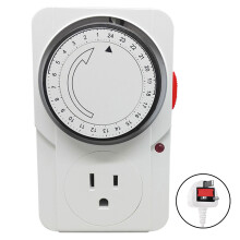 Kleine mechanische timer-stopcontact Brits ontwerp 13A