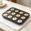 12 Well Baking Sheet For Cakes And Breads Features Smooth-5 5