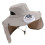 Sun Protective Cooling Hat With Solar Power Sun-Light gray 1