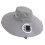 Friendly Sun Hat Built In Fan Powered By Solar-Light gray 1