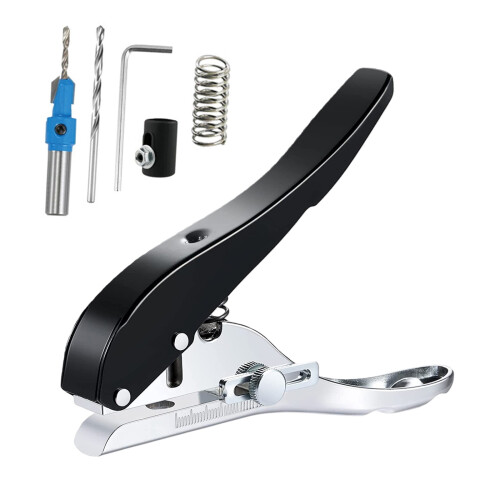 Perforateur de papier, couvercle de vis, perforateur de-10mm
