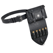 Stylish PU Leather Roleplay Belt With Decorative-Black
