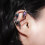 Fashionable Oversized Ear Cuffs Punk Mechanical Ear-silver 7