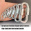 Zware belasting sleutelhangers ringen set van 20-M5 8