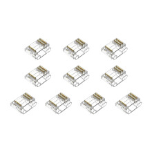 10 stuks soldeerloze afdekclip gesp 12 mm 3-pins LED-strips-B
