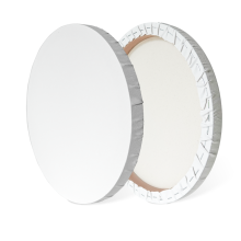 PYÖREÄ MAALAUSKANGAS 30 cm PAKSU enint. 350 g/m² MAALAUSTUKI