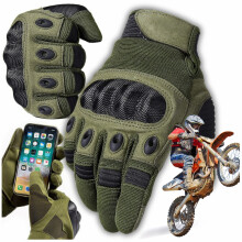 Taktikai motoros kesztyű, harci, katonai, férfi ajándék, túlélő, khaki, XL