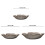 Glass Snacks Serving Dish-Transparent gold butterfly iron frame 4