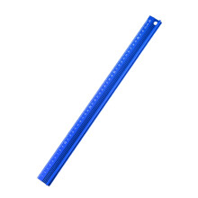 Professional Thickened Aluminum Ruler 3 Size for-Blue 45cm