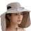 Sun Protective Cooling Hat With Solar Power Sun-Light gray 10