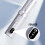 Electric Foot File With 6 Speed Settings And USB Charging-White 6
