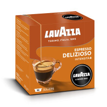Lavazza, A Modo Mio Delizioso, Coffee Pods Espresso , 100% Arabica, 36 capsules