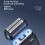 Rechargeable Electric Groomer Having Display Screen And-Blue 8