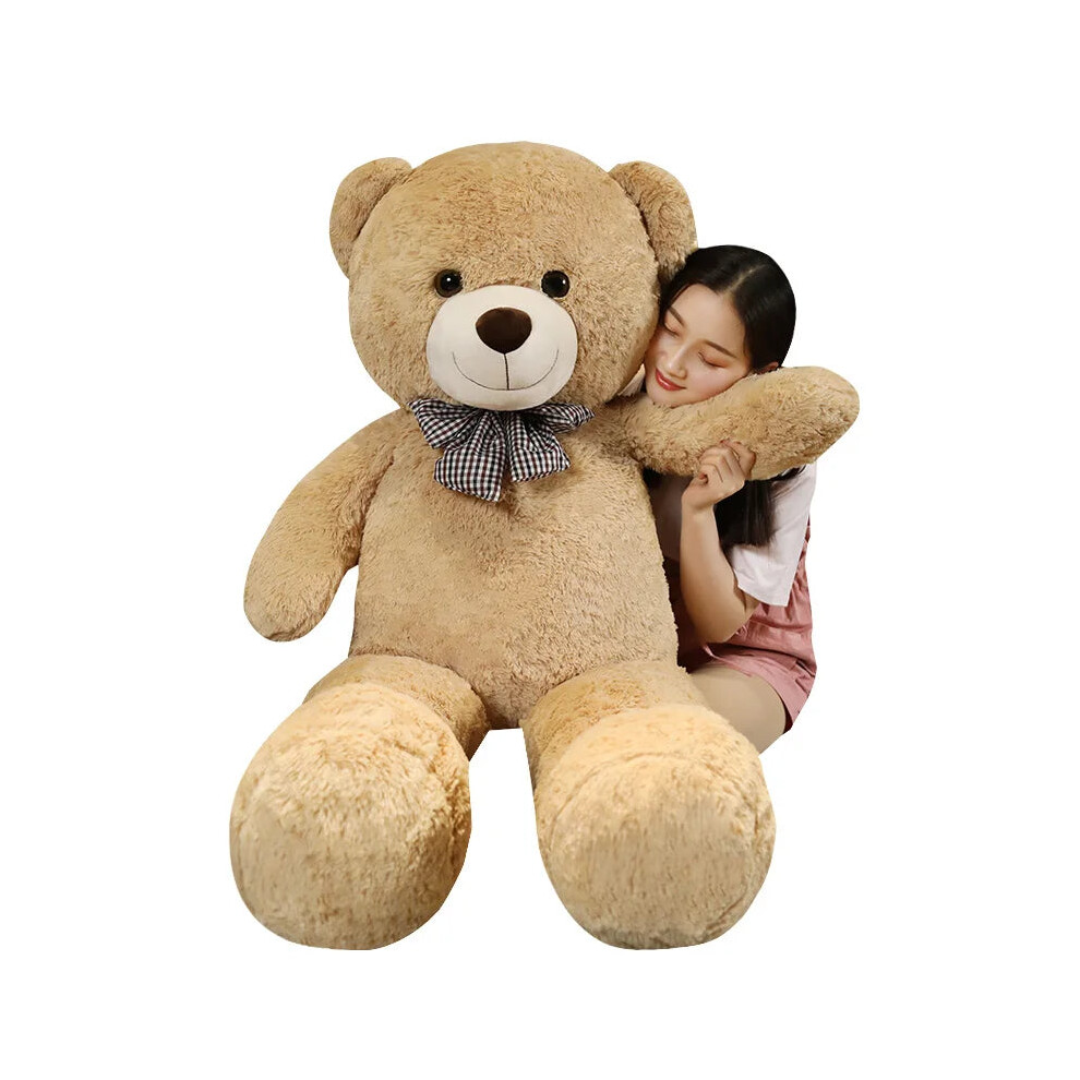 Photos - Other Toys  Giant 105/130cm Soft Teddy Bear Plush Toys White&Pink&Brown Bear Super Big Hugging Pillow Animal Cushio(light brown, 105cm)