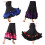 Ballroom Dance Skirt With Sparkling Sequins Comfortable-B 3