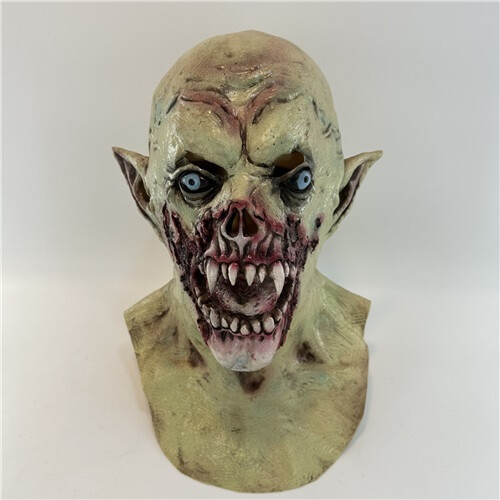 (Vampire) Masque en latex de vampire d'horreur