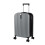 20 Inch ABS Expandable Foldable Carry On Luggage Suitcase, Silvery 1