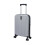 20 Inch ABS Expandable Foldable Carry On Luggage Suitcase, Silvery 2