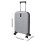 20 Inch ABS Expandable Foldable Carry On Luggage Suitcase, Silvery 6