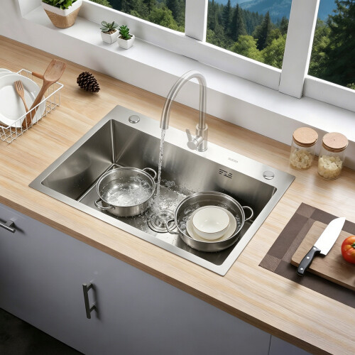 Kitchen Sink Bar Sink Drop (66*45*21cm) 2