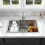 Kitchen Sink Bar Sink Drop (66*45*21cm) 5