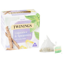Twinings Liquorice and Spearmint Herbal Tea Bags - 20 Tea Bags
