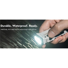 WUBEN X4 EDC Flat Flashlight with RGB Light, 1500 Lumens Flashlight and Magnetic IP68 Portable Pocket A1
