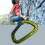 Locking Climbing Carabiners Quick-Release 24kn Climbing D-Type Climbing Hook Quick-Release Straight Rod Hook 1