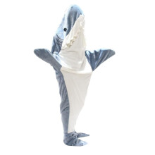 Deka s kapucňou Shark pre dospelých aj deti