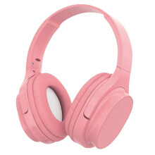 PAVEOS kabelloses Gaming-Headset im Retro-Stil, rot, mit Mikrofon