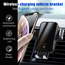 Soporte inalámbrico para teléfono de coche con sensor de sujeción automática de 15 W