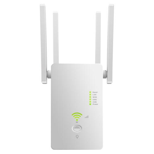 Extensor de rază WiFi AC1200, bandă duală 2,4 GHz/5 GHz 1