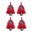 Julepose til sølvtøj, non-woven, 4 stk. 2