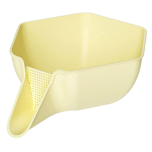 Égouttoir de cuisine multifonctionnel jaune 1